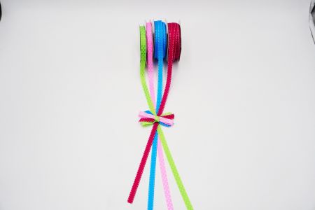 Farbenfrohes schmales gewebtes Band-Set_C3-1501